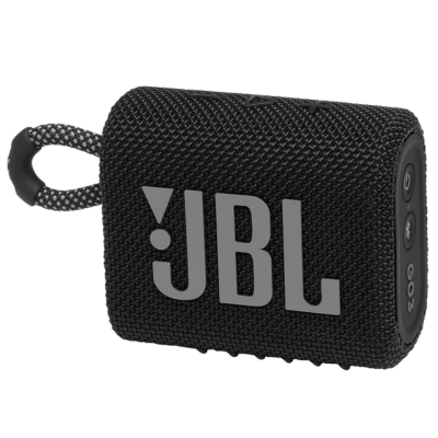 JBL Go 3 – Portable Waterproof Speaker (Black)